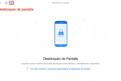 Desbloquear la pantalla de un teléfono; eliminación de contraseña sin pérdida de datos.