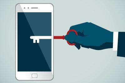 Desbloqueo manual de teléfono inteligente con llave; desbloqueo seguro de IMEI