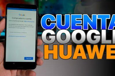 La pantalla del teléfono Huawei muestra el mensaje de inicio de sesión de la cuenta de Google. Desbloquea tu teléfono Huawei con tu cuenta de Google.